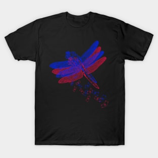 Trippy Psychedelic Dragonfly T-Shirt